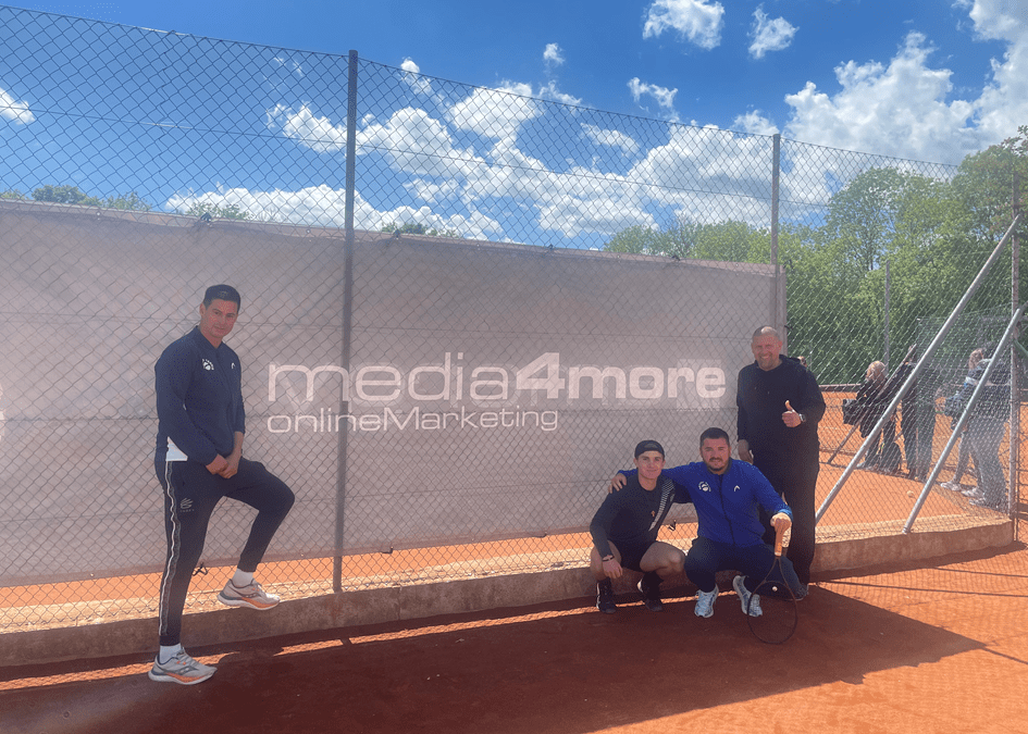 media4more und Better Tennis Academy mit TC Alt Erlaa setzen Partnerschaft fort